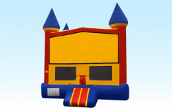 Bounce House Jumper - Standard - Yellow Blue Red